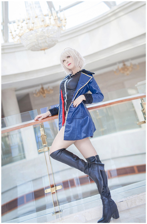 澪绫Fate Grand Order贞德Cosplay1