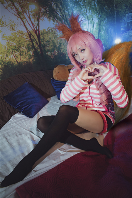 小冥fate extella玉藻前便服Cosplay5