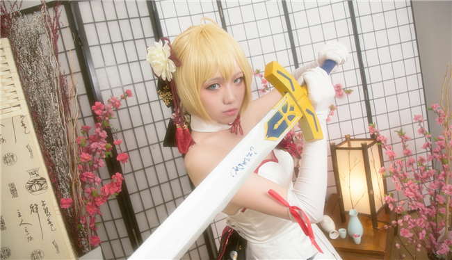 羽罗_Yu FATE阿尔托利亚·潘德拉贡cosplay6