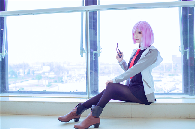 coser雪狼fate玛修Cosplay7