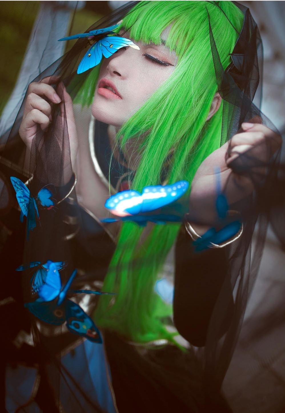 coser_尹锌Cosplay叛逆的鲁鲁修C.C7