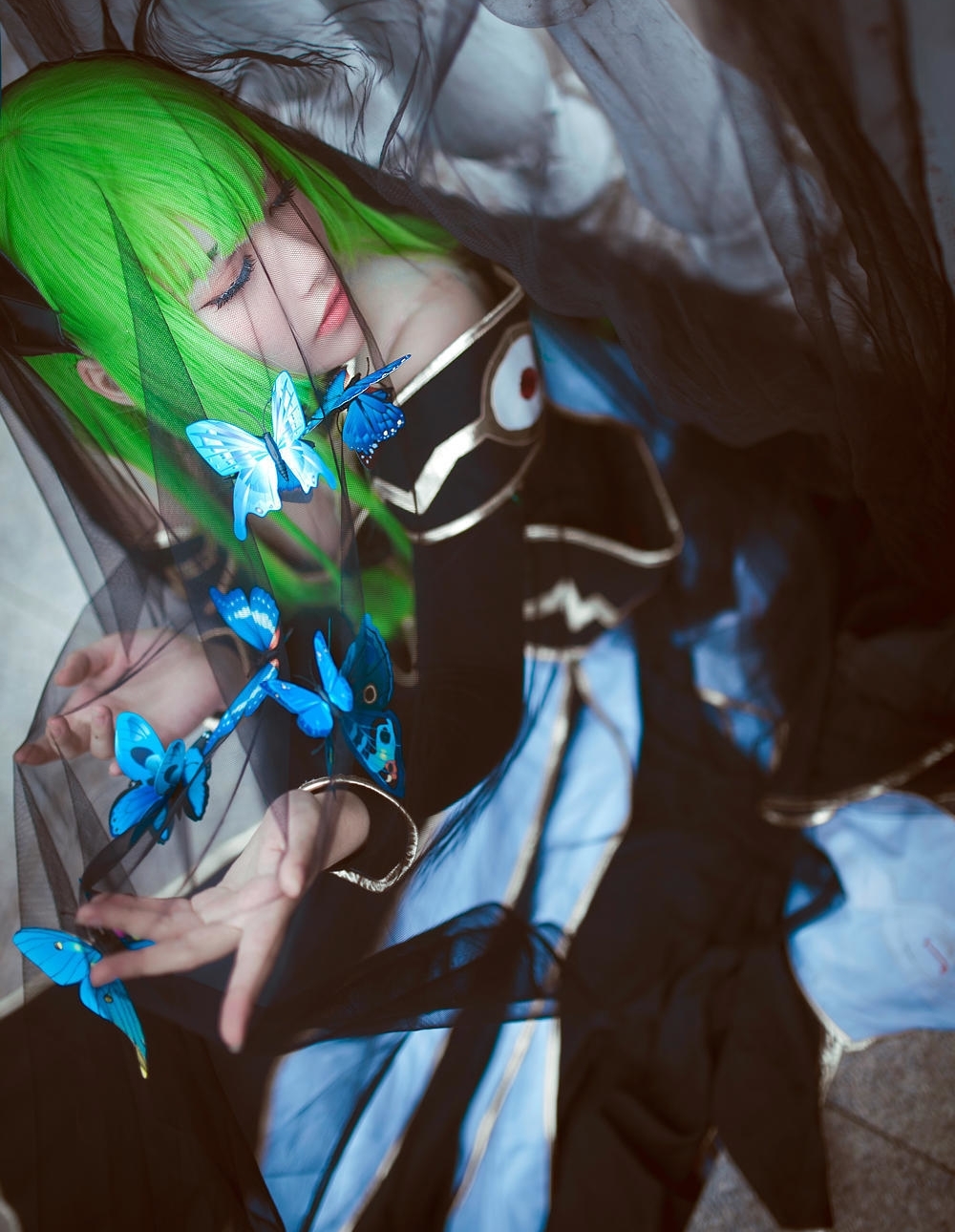 coser_尹锌Cosplay叛逆的鲁鲁修C.C5