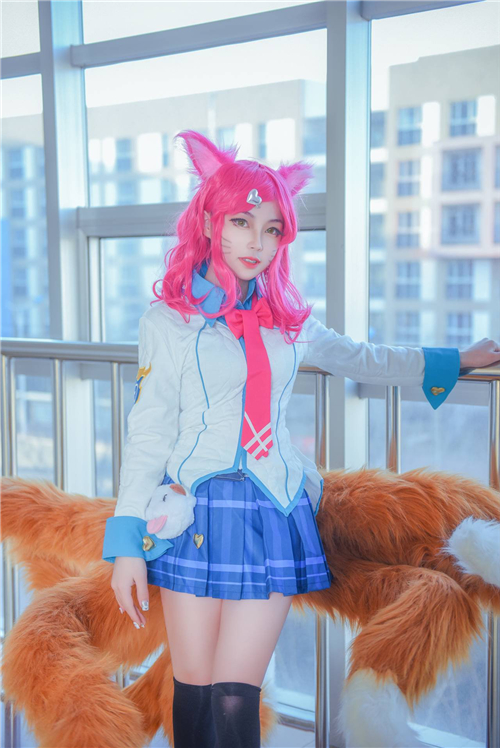 小杉杉英雄联盟阿狸Cosplay2