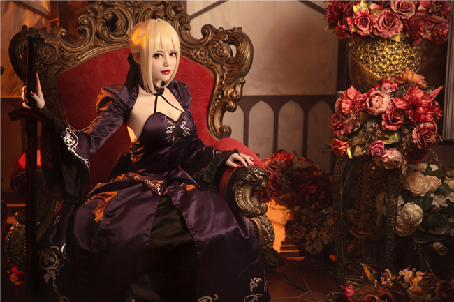 TYA事务所—艾斯Cosplay FATE黑化saber6