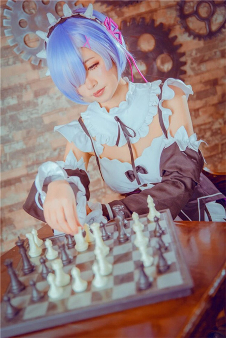 白荼rike从零开始的异世界生活蕾姆Cosplay4