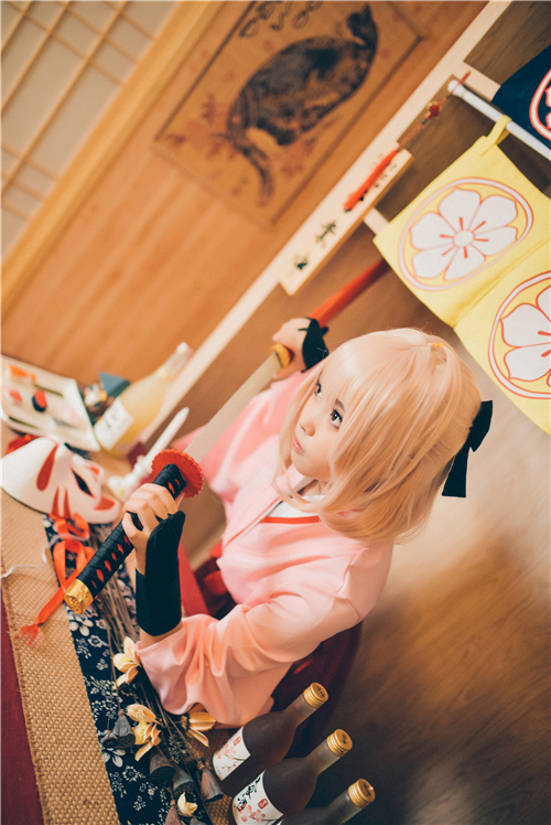 七夏Fate Grand Order冲田总司Cosplay4