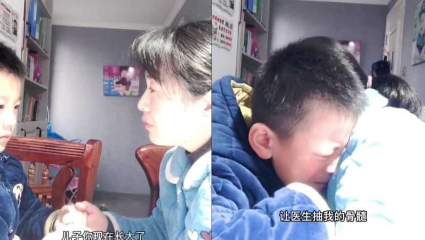 爸爸因病去世75天后,妈妈平复心情告知真相,儿子的反应令人泪崩