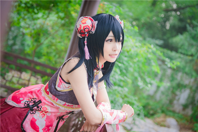 蓝裳LoveLive矢泽妮可Cosplay7