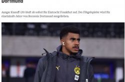 ブンデスリーガインテリジェンス：アイントラハトフランクフルトvsビーレフェルト
