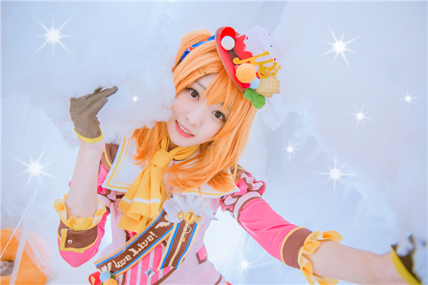 蓝裳LoveLive高坂穗乃果冰淇淋觉醒Cosplay7