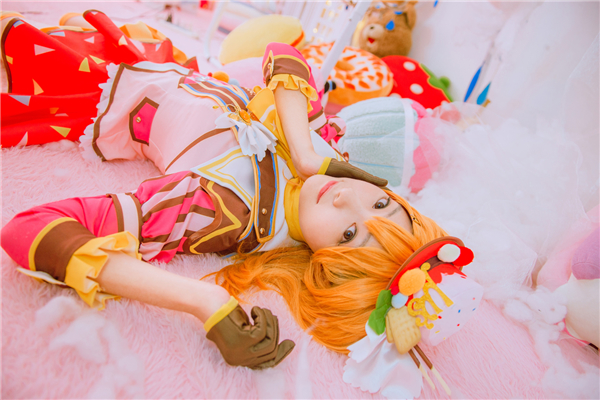 蓝裳LoveLive高坂穗乃果冰淇淋觉醒Cosplay8