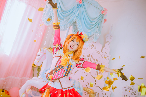 蓝裳LoveLive高坂穗乃果冰淇淋觉醒Cosplay6