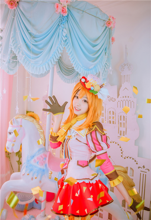 蓝裳LoveLive高坂穗乃果冰淇淋觉醒Cosplay1