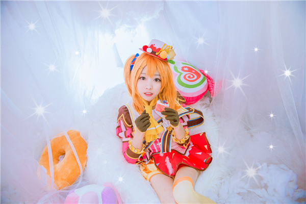 蓝裳LoveLive高坂穗乃果冰淇淋觉醒Cosplay4