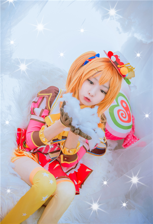 蓝裳LoveLive高坂穗乃果冰淇淋觉醒Cosplay3