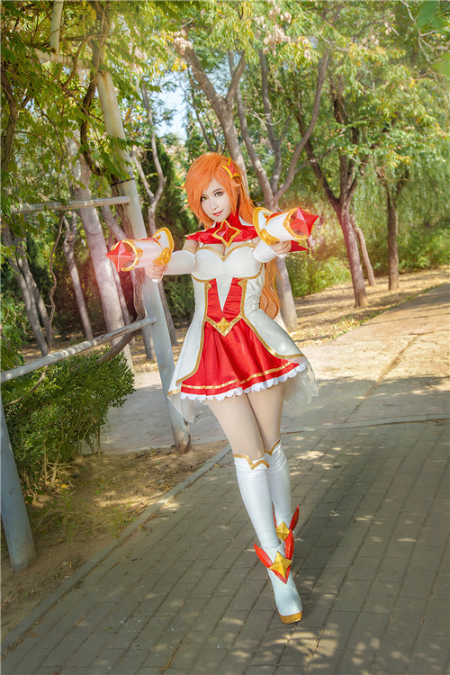 虚空_澪绫英雄联盟赏金猎人星之守护者Cosplay3