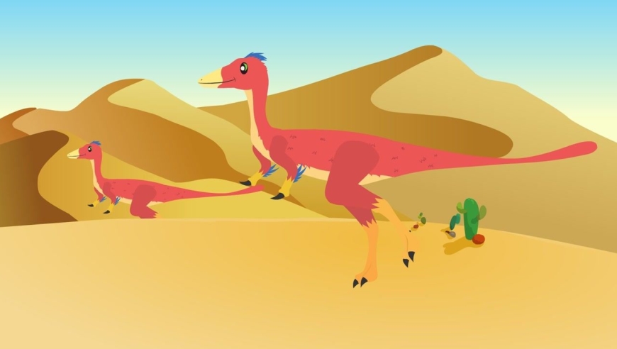 蒙古发现的小型肉食性恐龙单爪龙