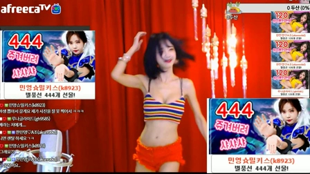 Afreecatv한민영(BJ韩敏英)2019年10月4日Sexy Dance16513020