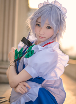 K魂Cosplay东方project十六夜咲夜