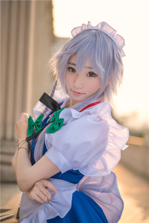 蒂雅文化—K魂东方project十六夜咲夜CosPlay8