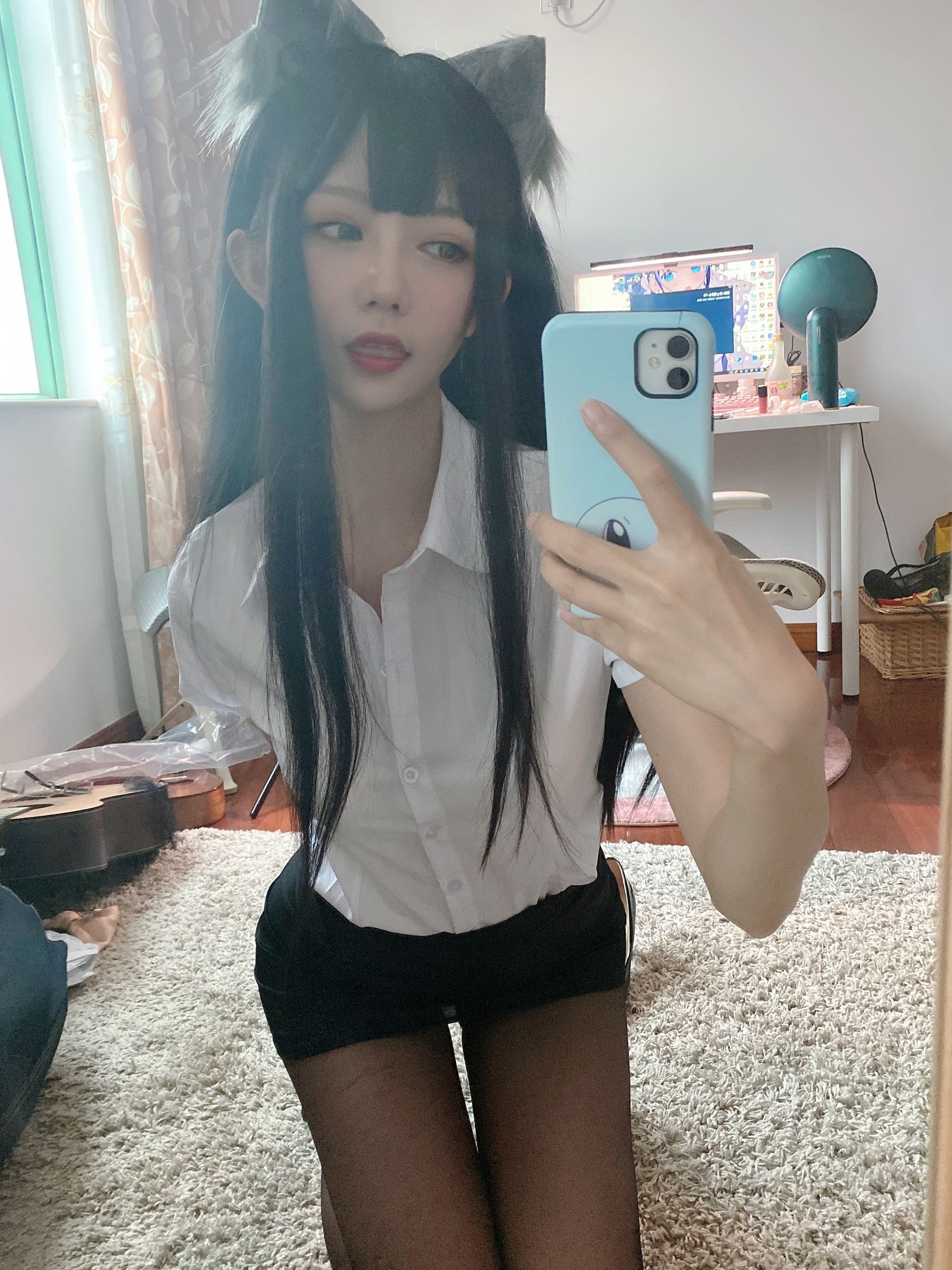 [福利COS] 51酱 - OL衬衣 18