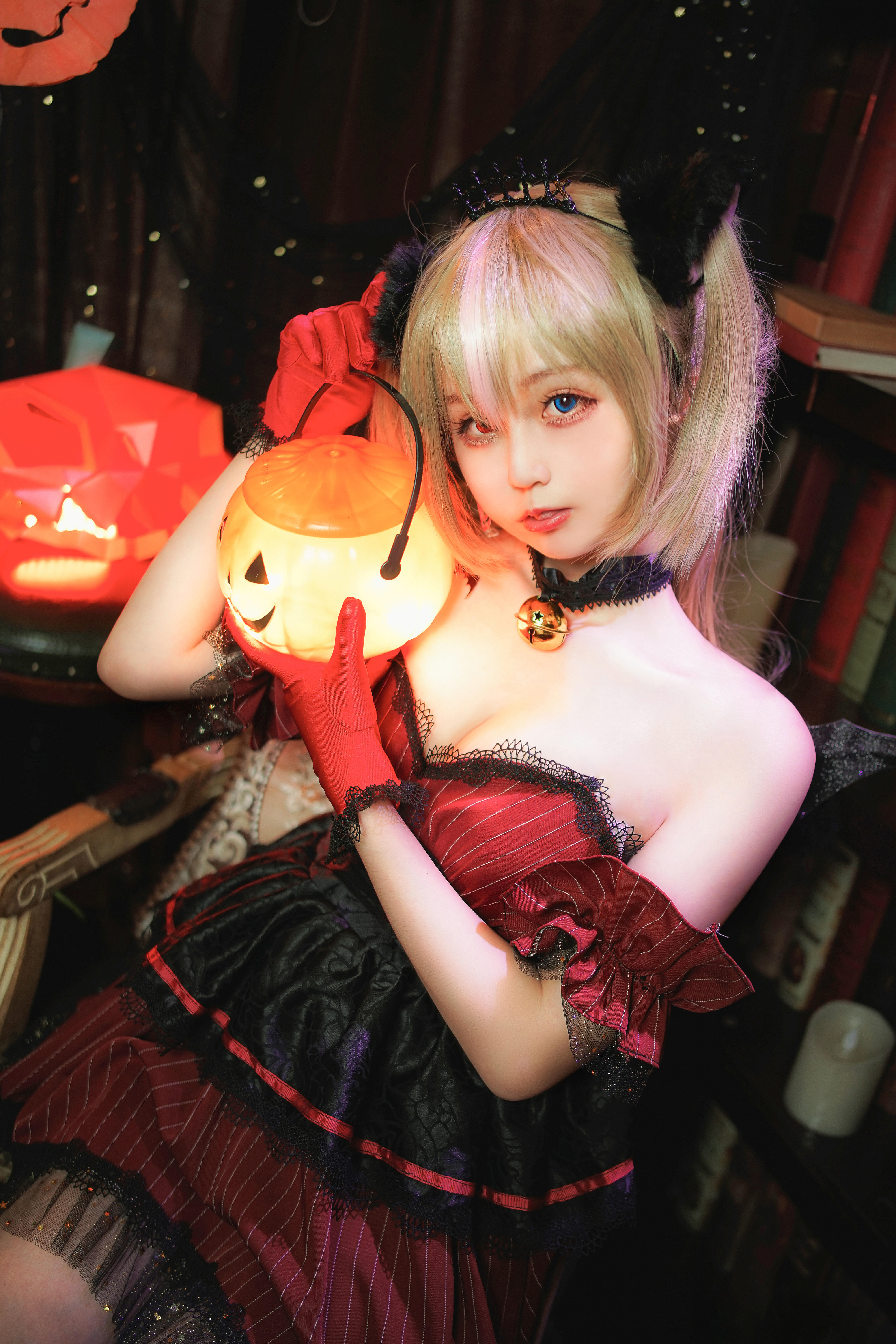 无风霖鹿少女前线MK23COSPLAY6