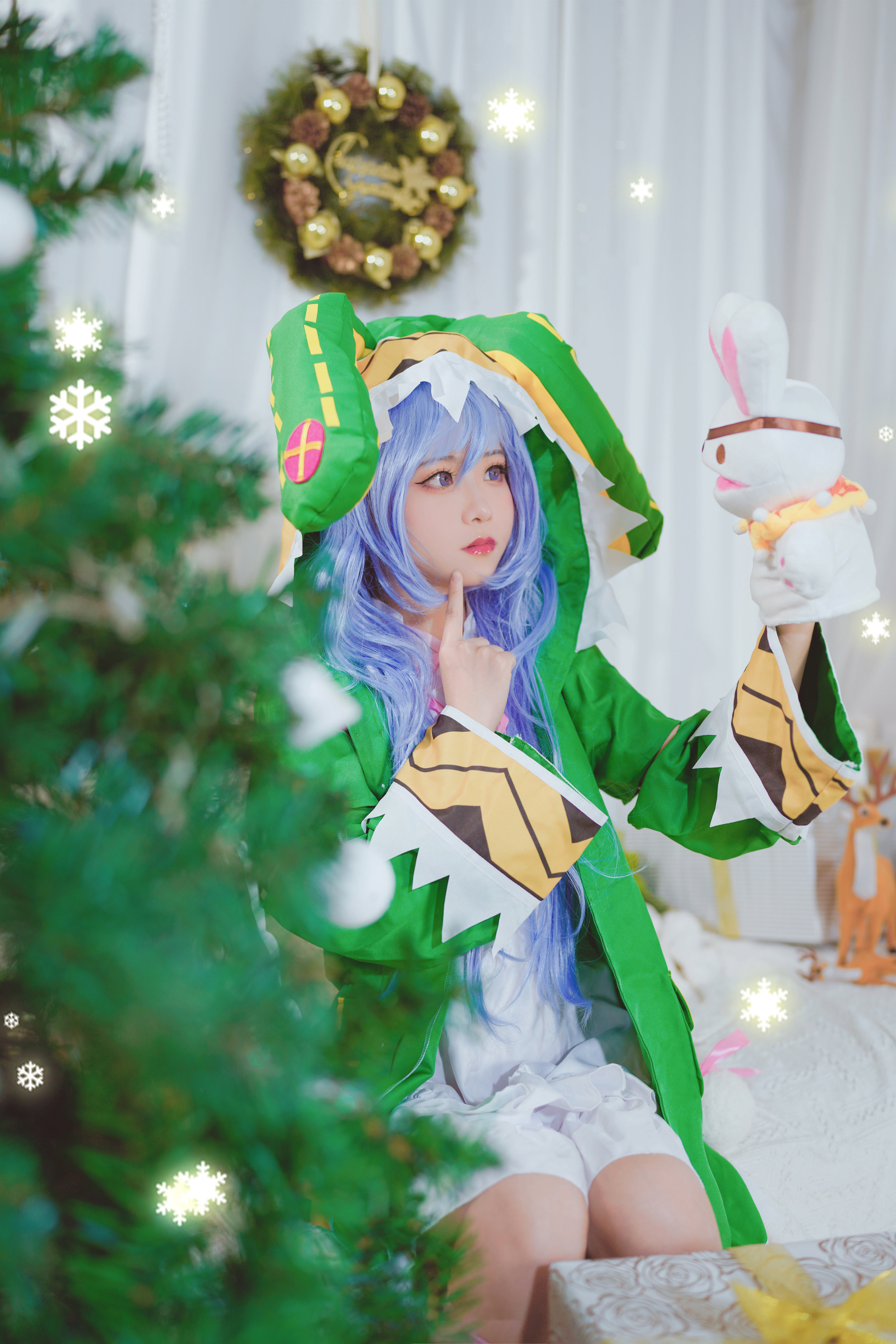 洛城雪Yuki约会大作战四糸乃灵装CosPlay6