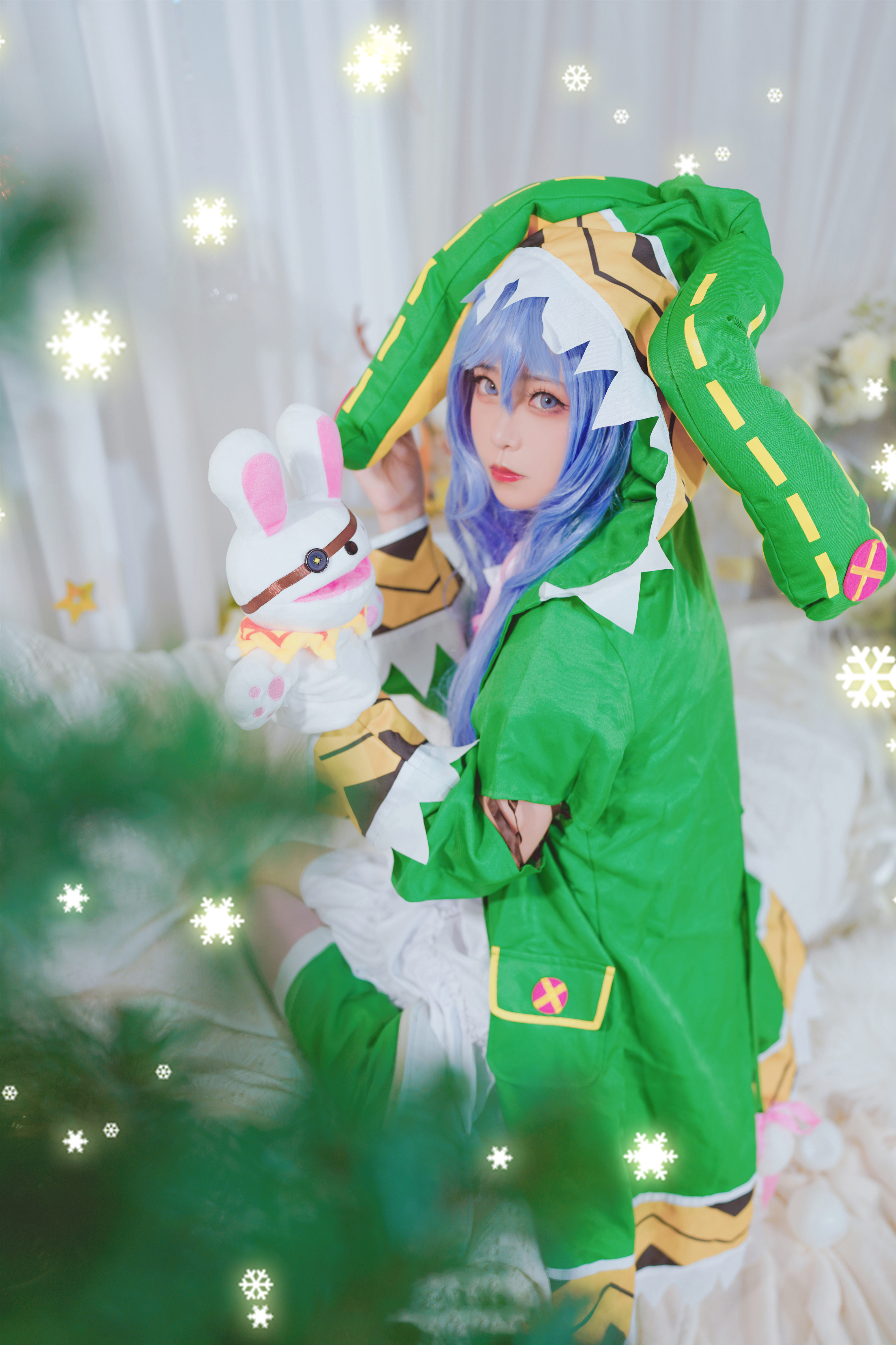 洛城雪yuki约会大作战四糸乃灵装cosplay7