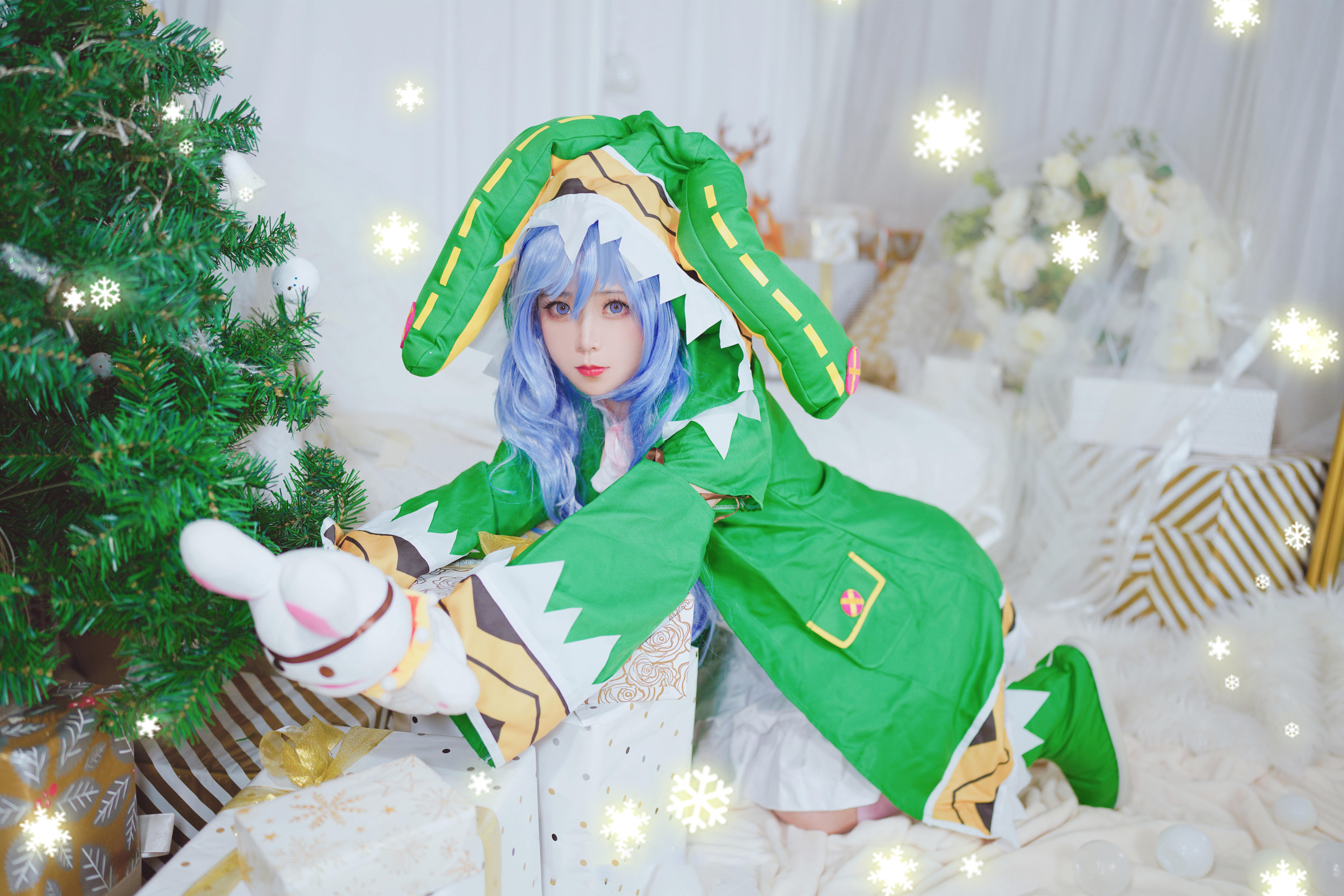 洛城雪yuki约会大作战四糸乃灵装cosplay8