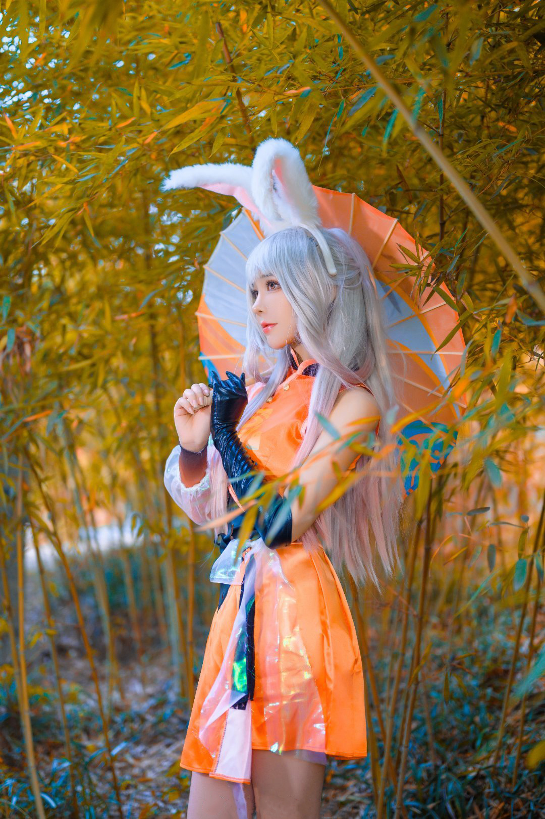 敲可爱哒Nico酱王者荣耀公孙离CosPlay9