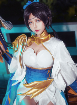 洛城雪Yuki王者荣誉虞姬云霓雀翎Cosplay