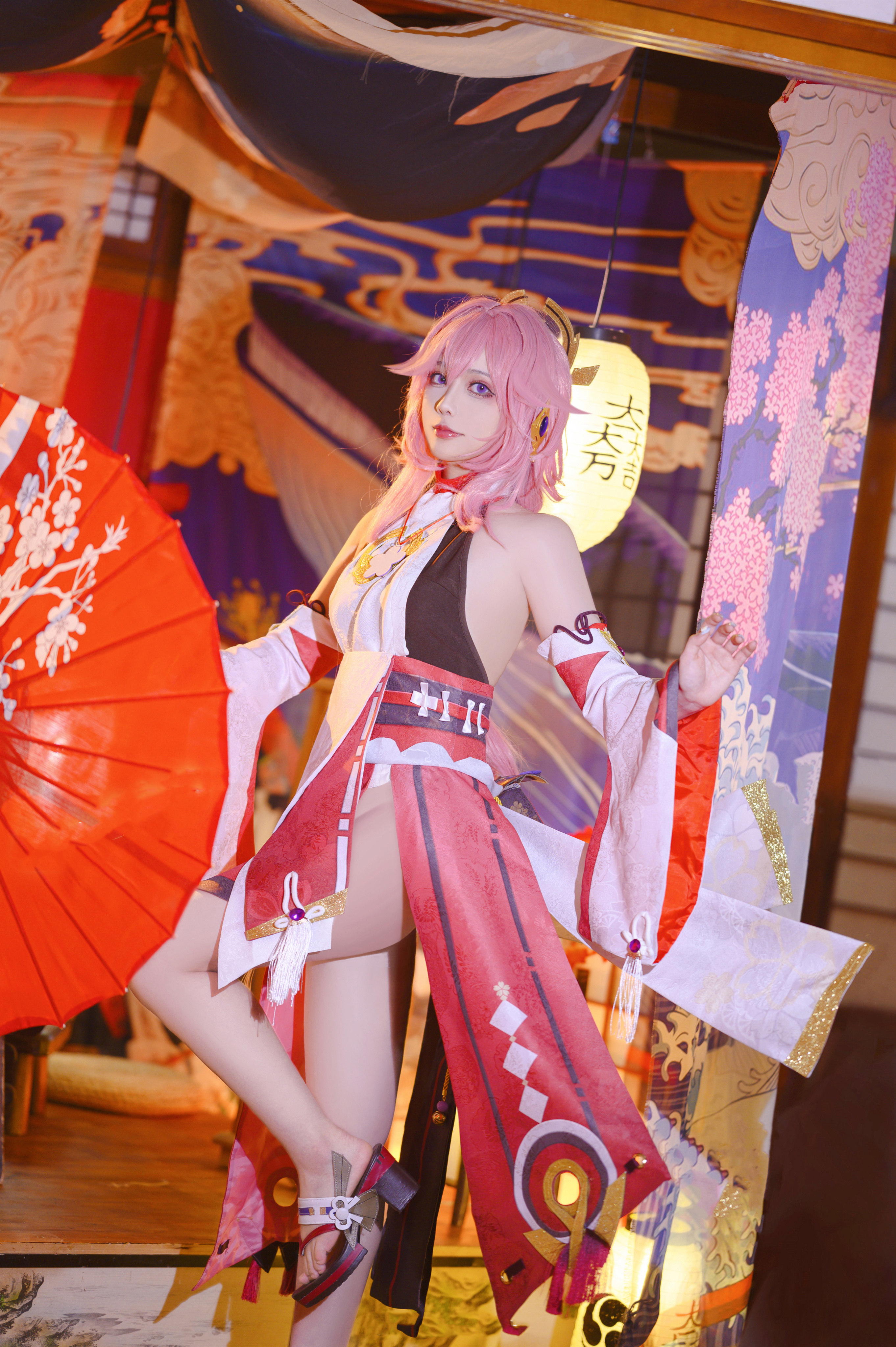 凌凌子原神八重神子cosplay3