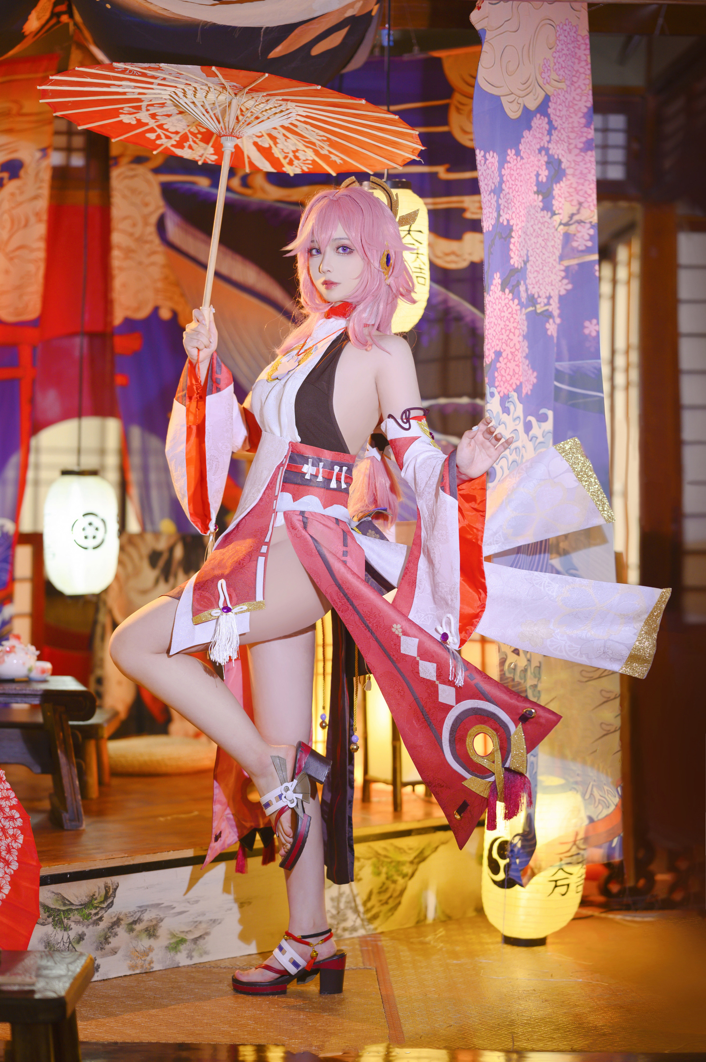 凌凌子原神八重神子cosplay2