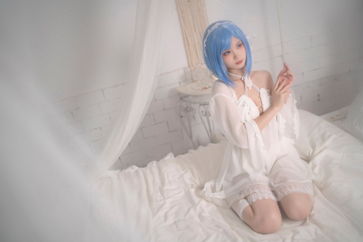 画晴碧蓝航线恰巴耶夫睡衣CosPlay7