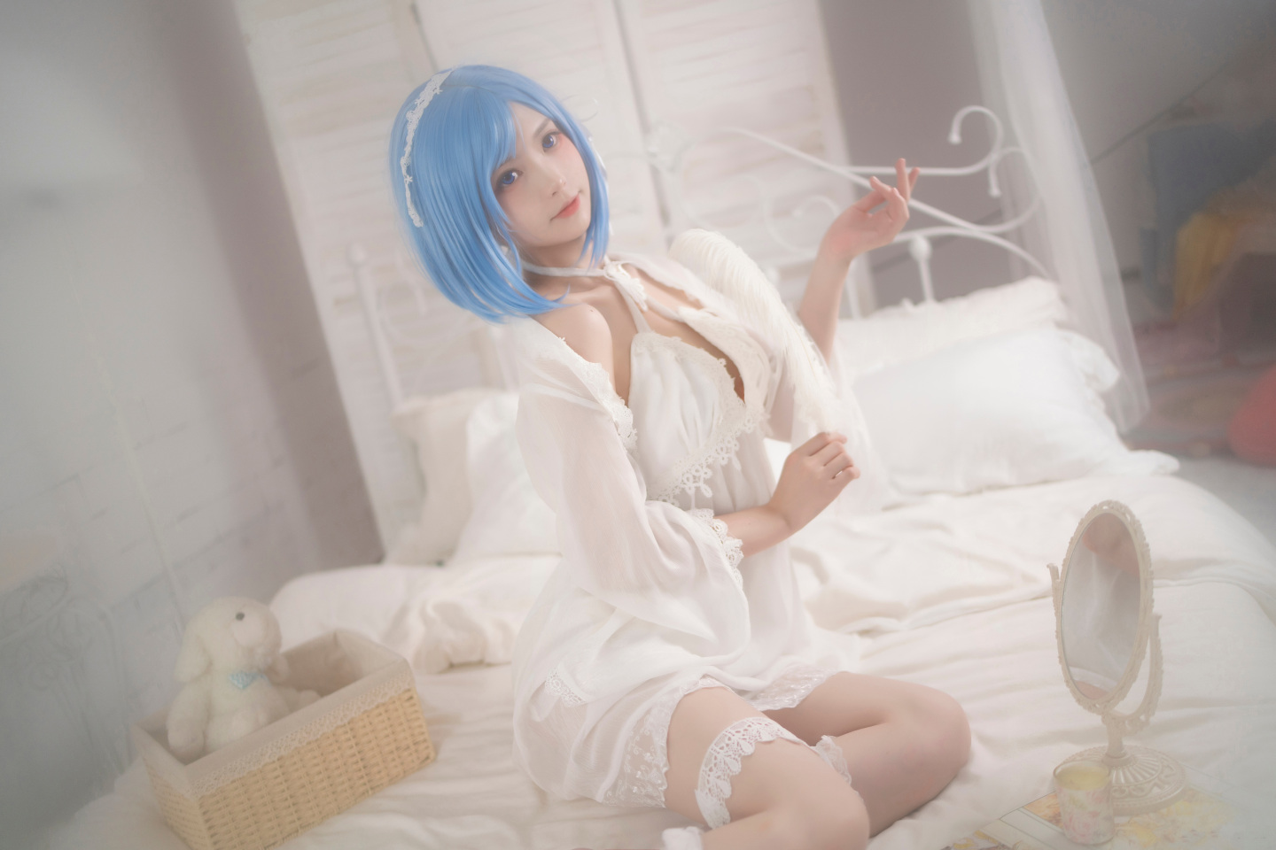 画晴碧蓝航线恰巴耶夫睡衣CosPlay8