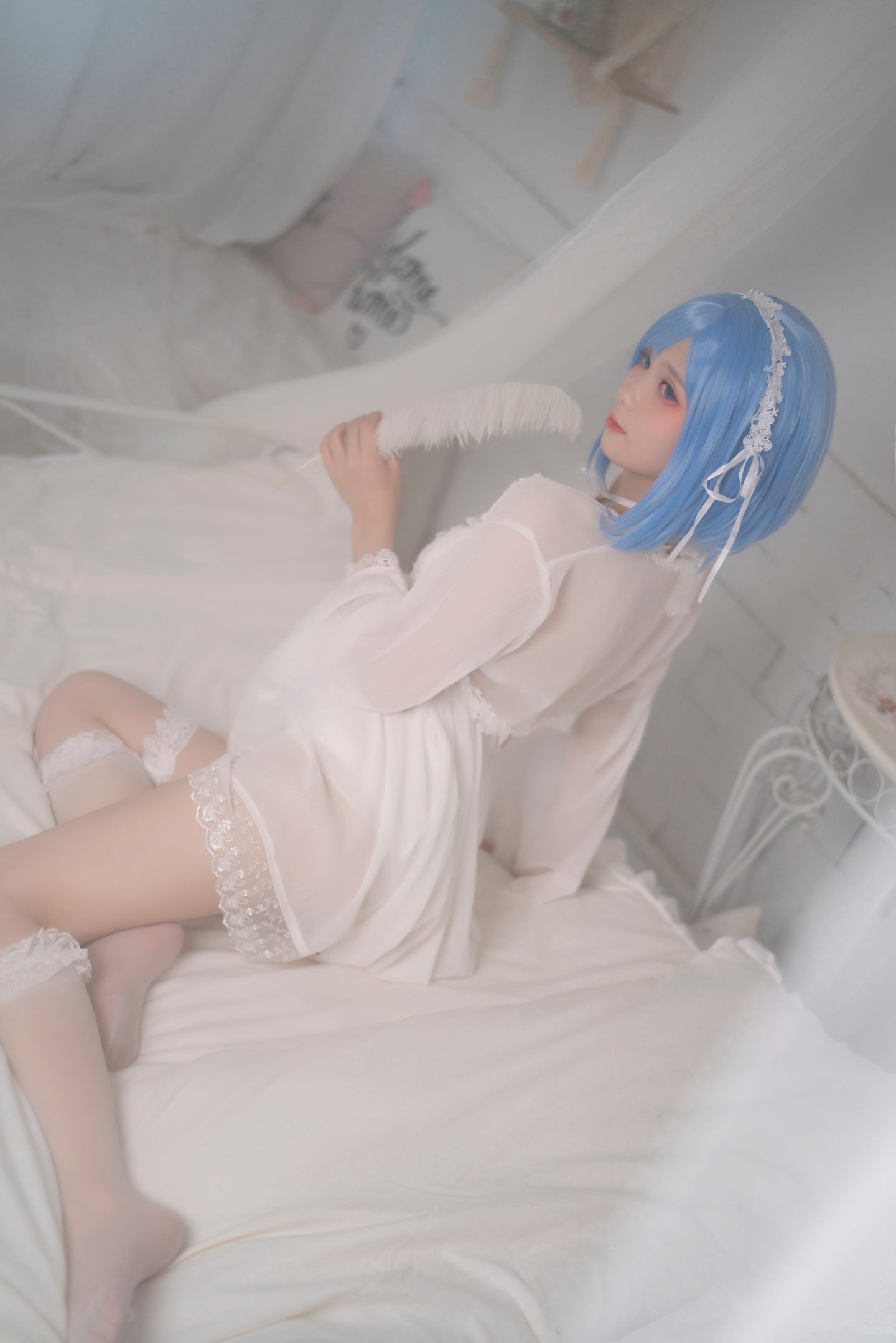 画晴碧蓝航线恰巴耶夫睡衣CosPlay9