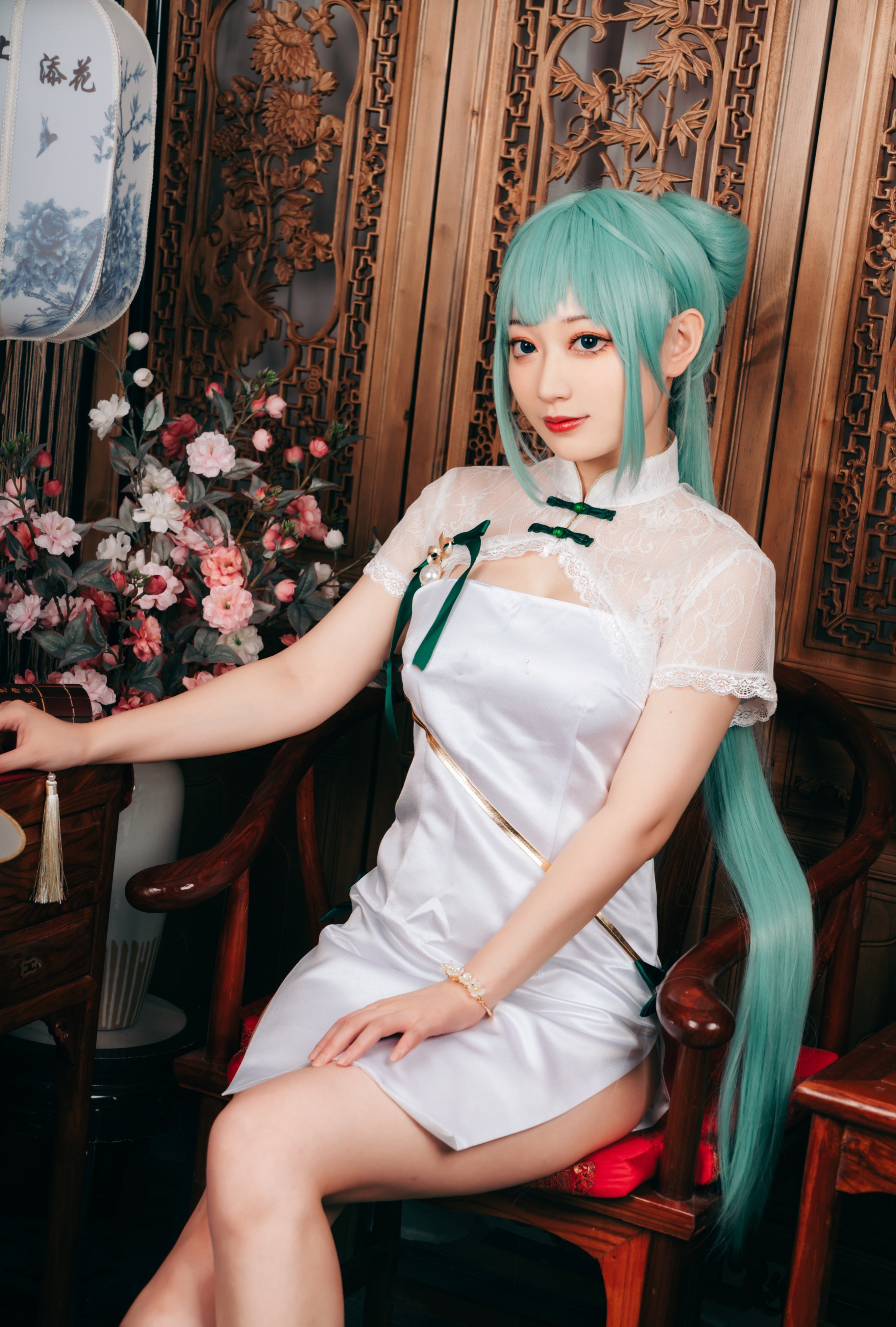 桃墨初音韶华cosplay7