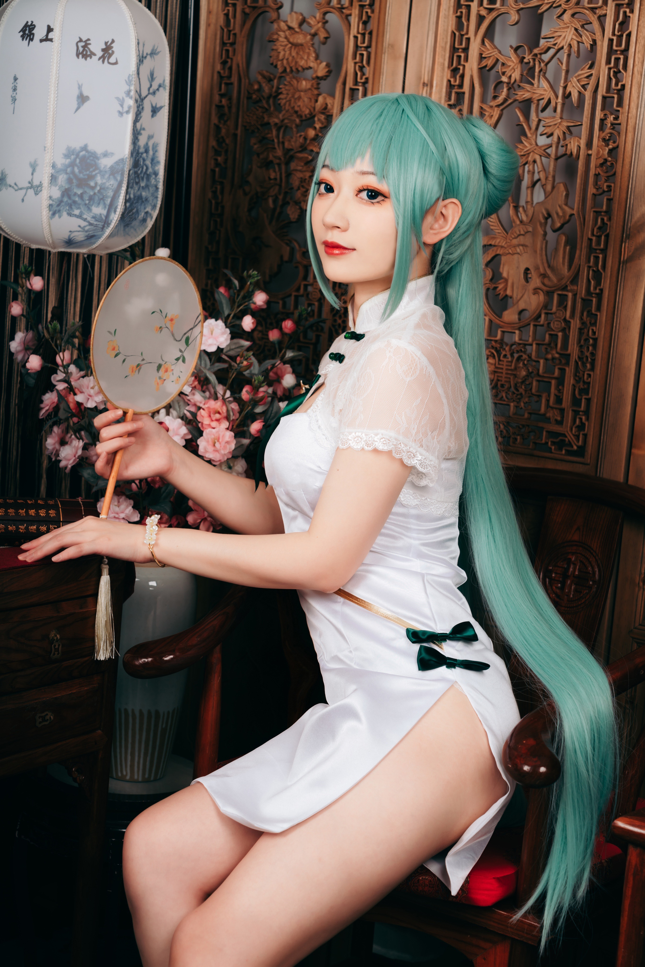 桃墨初音韶华cosplay8