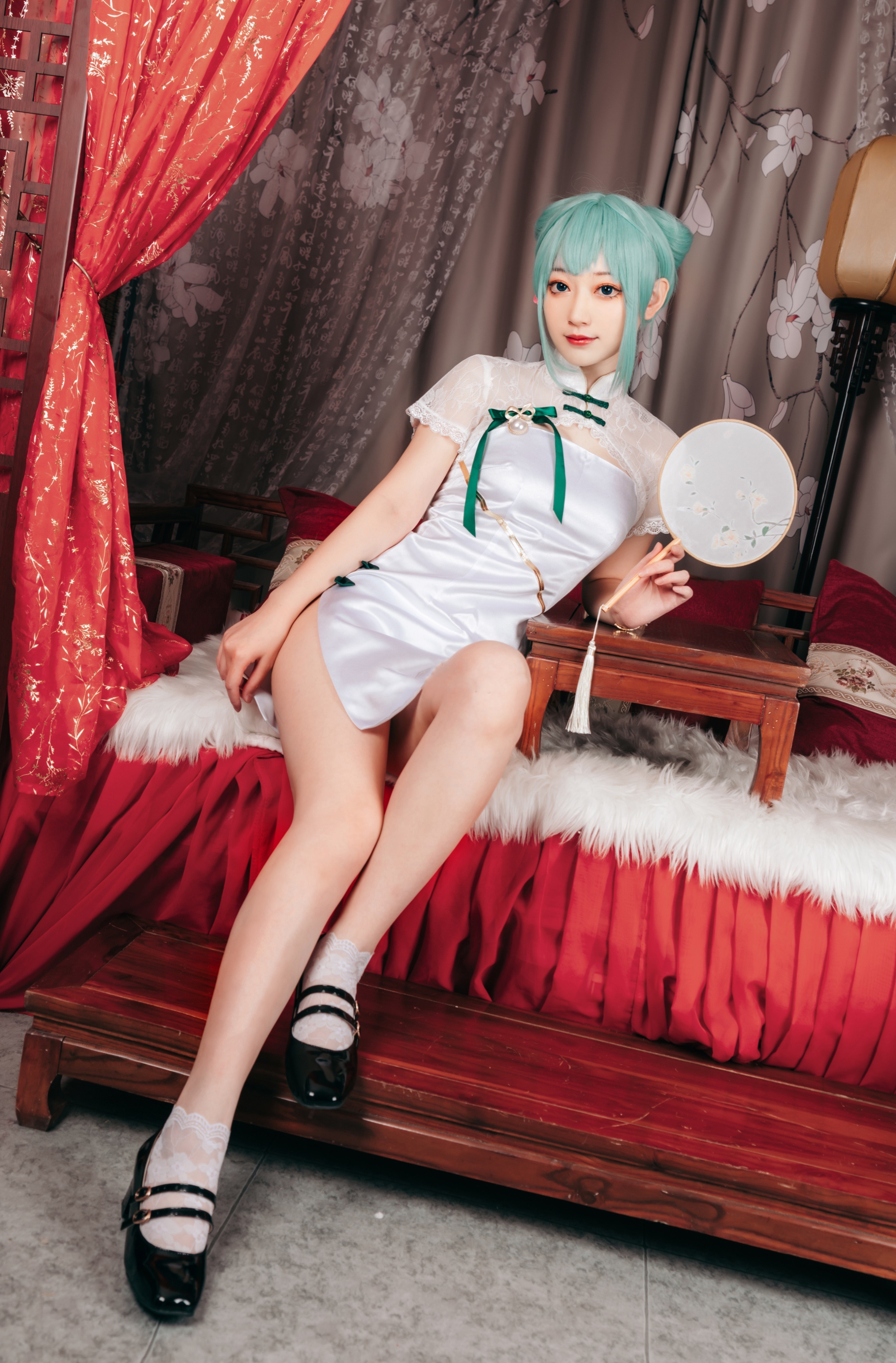 桃墨初音韶华cosplay4