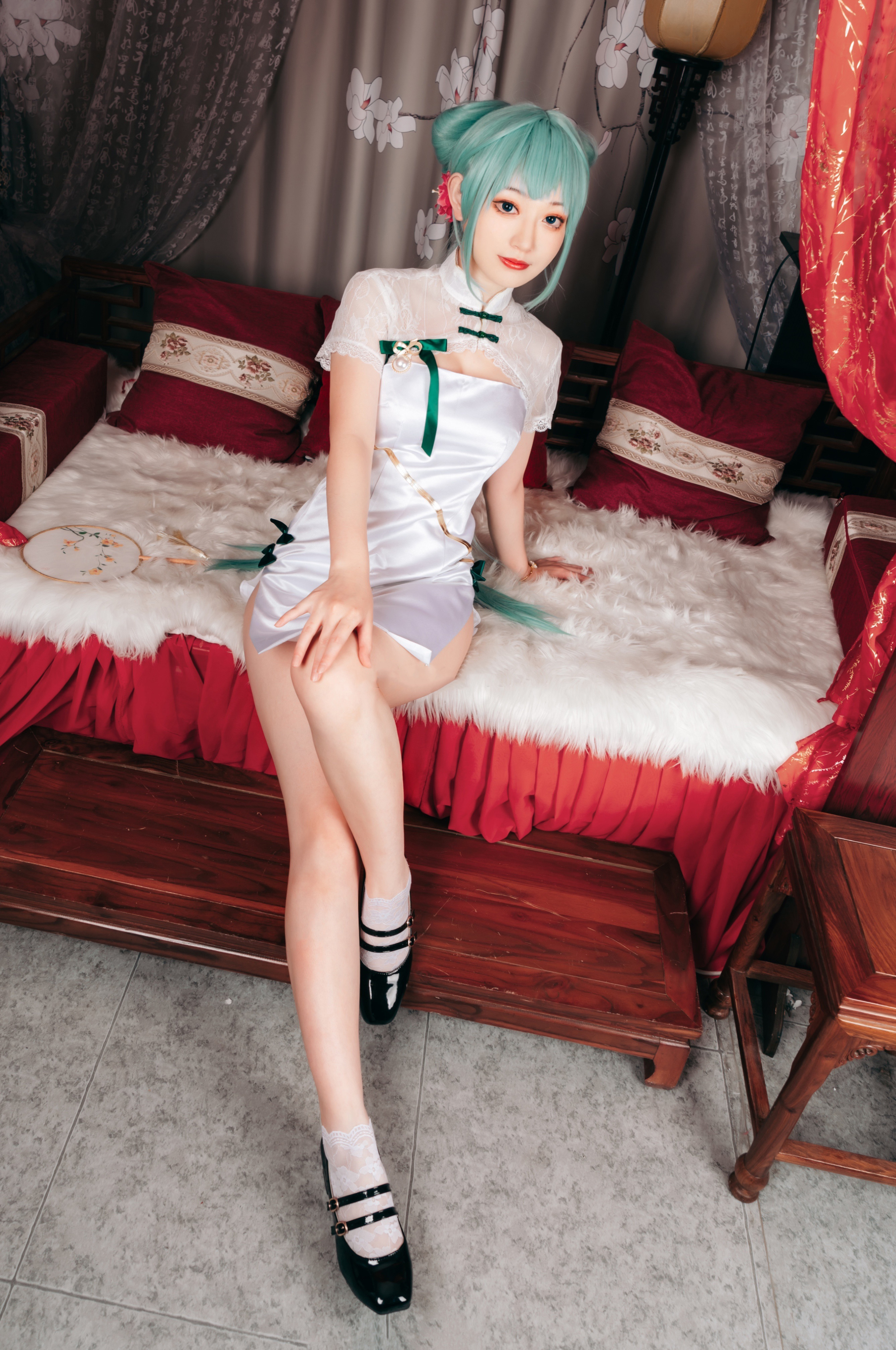 桃墨初音韶华cosplay5