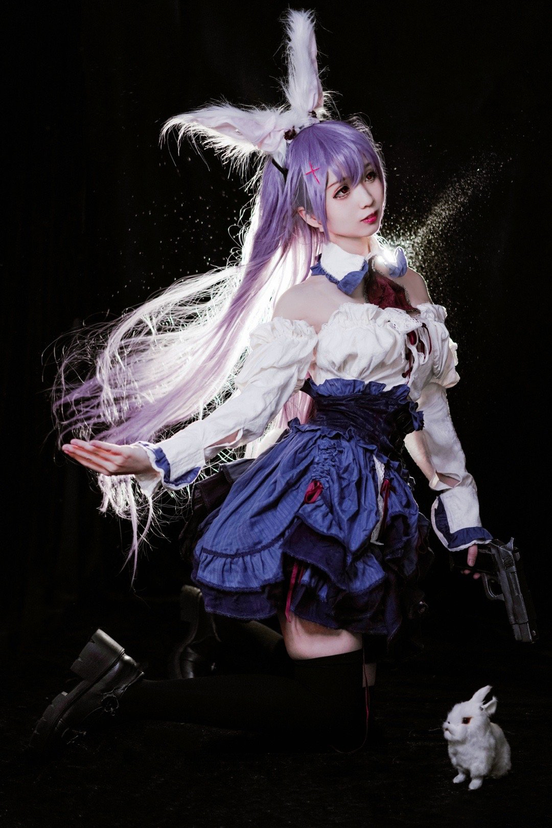 无风霖鹿东方Project铃仙CosPlay5