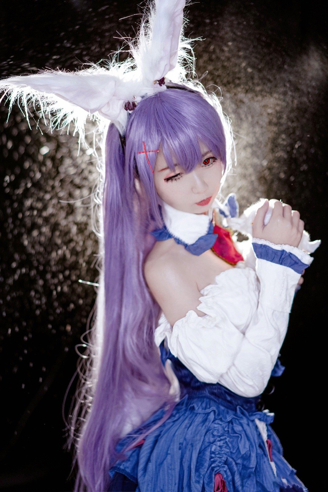 无风霖鹿东方Project铃仙CosPlay9