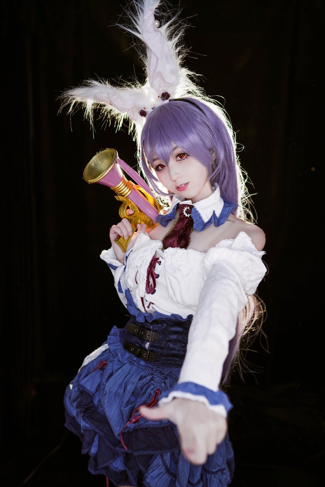 无风霖鹿东方Project铃仙CosPlay1