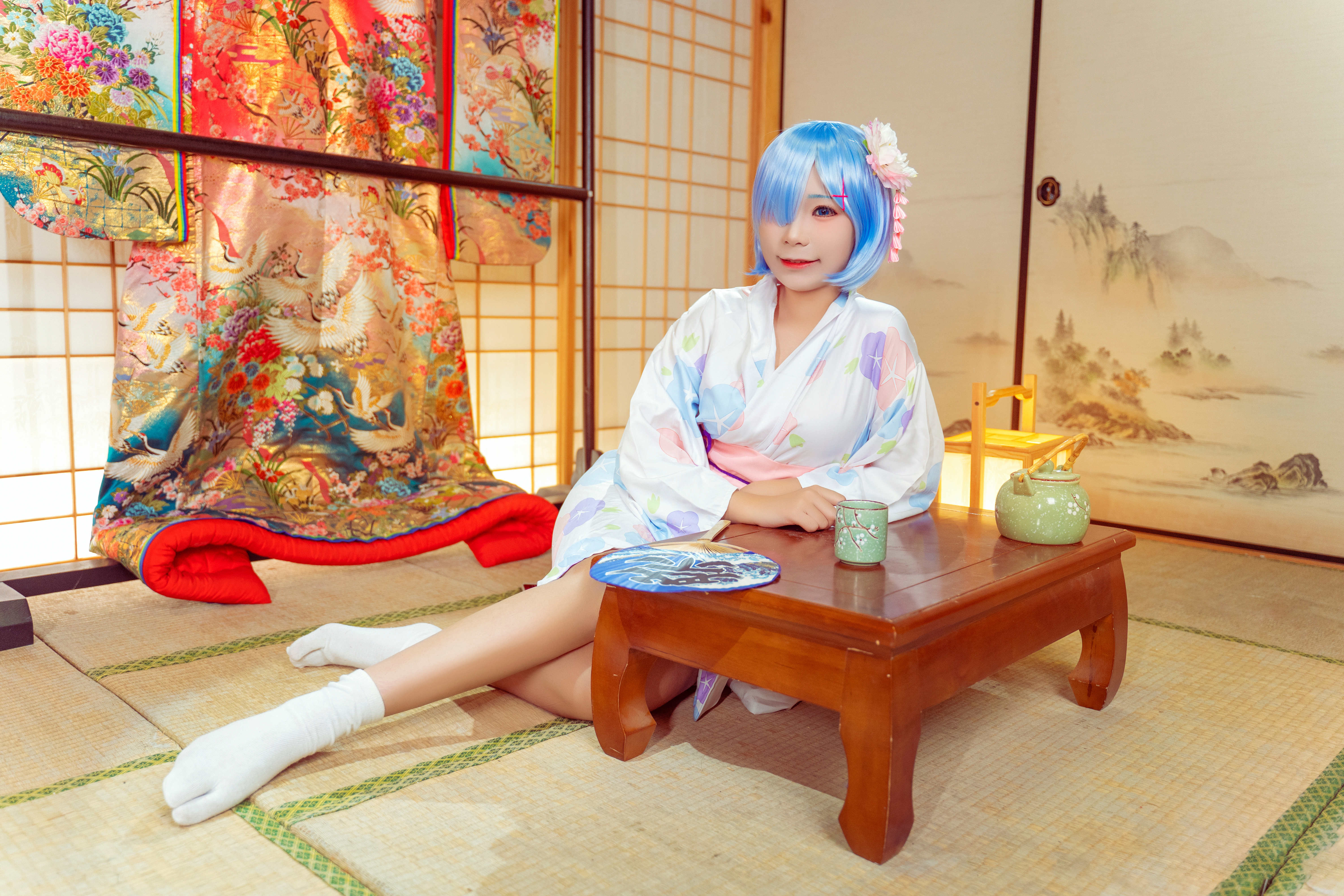 酥棠蕾姆浴衣cosplay5