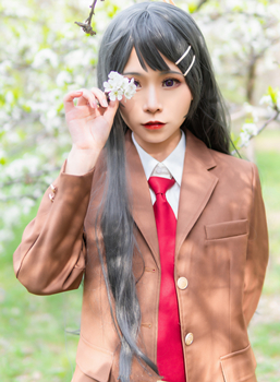 洛城雪Yuki青春期猪头少年不会梦到兔女郎学姐樱岛麻衣Cosplay