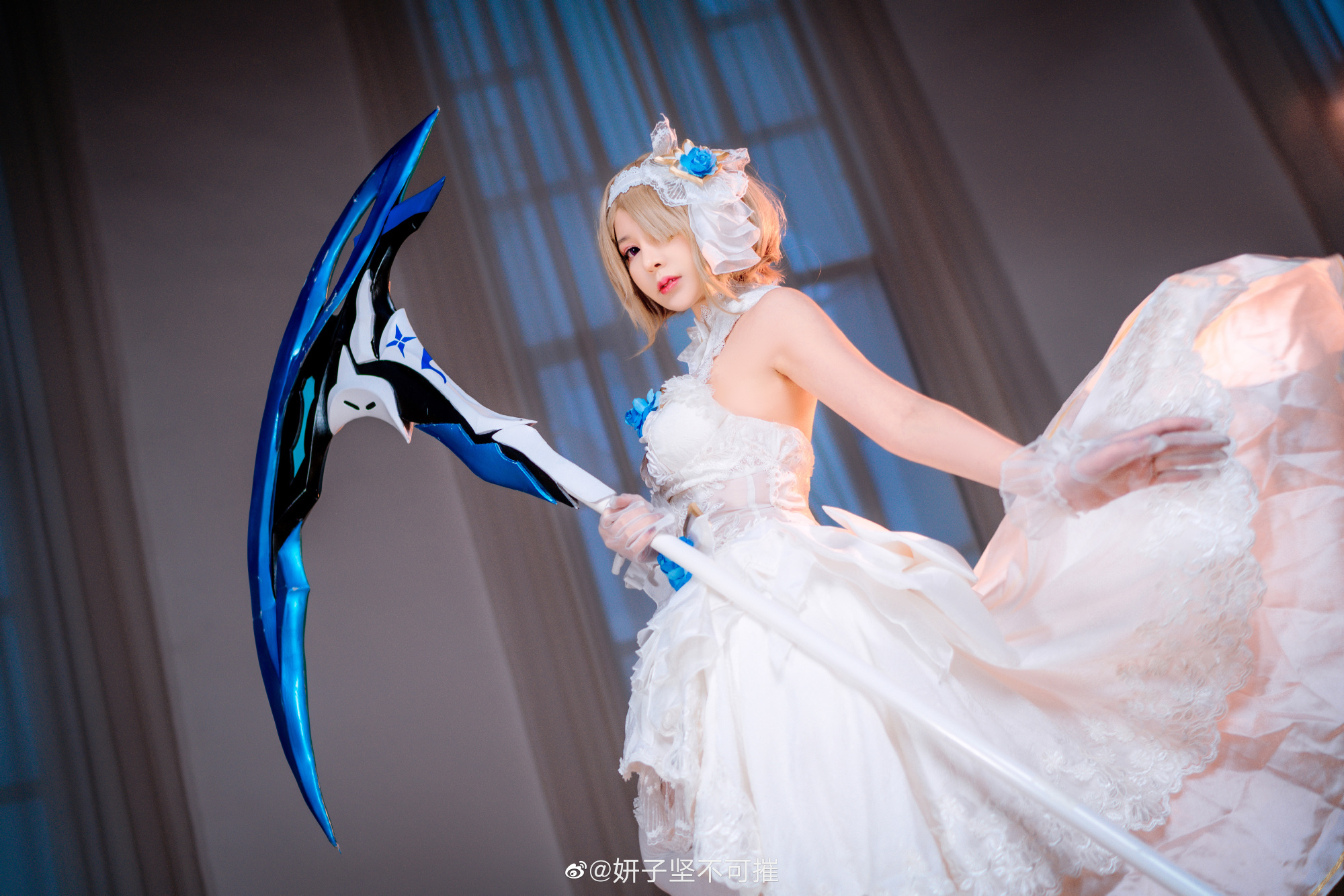 妍子坚不可摧崩坏三花嫁cosplay3