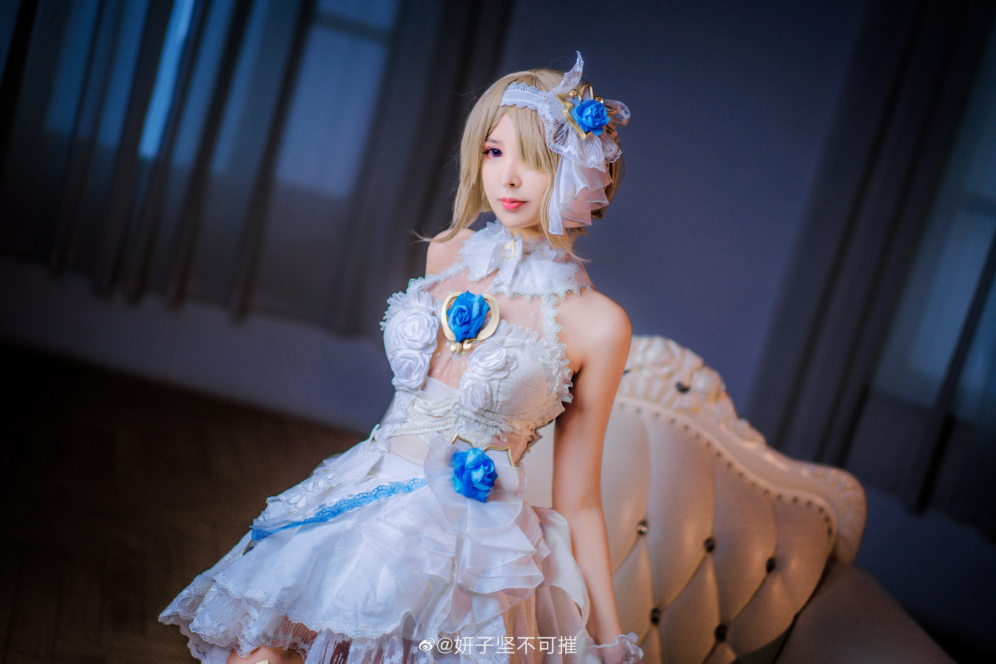 妍子坚不可摧崩坏三花嫁CosPlay8