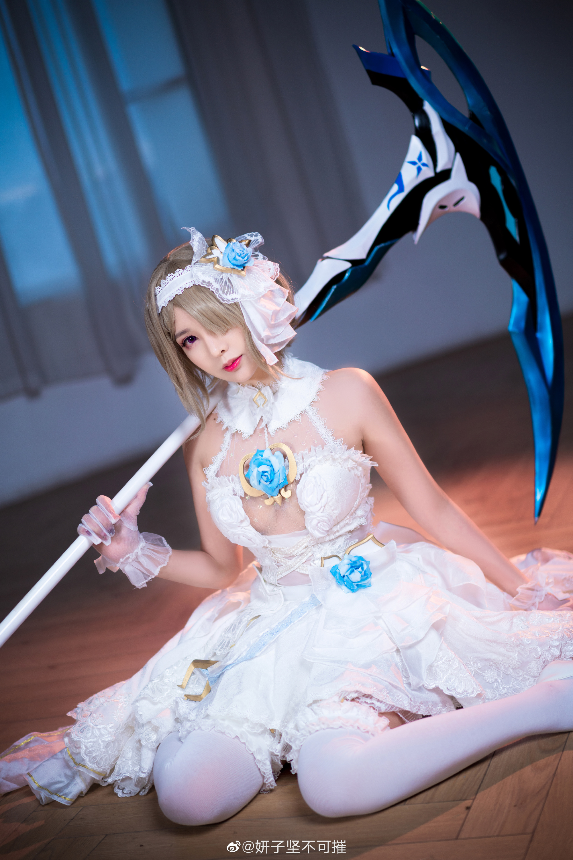 妍子坚不可摧崩坏三花嫁CosPlay6