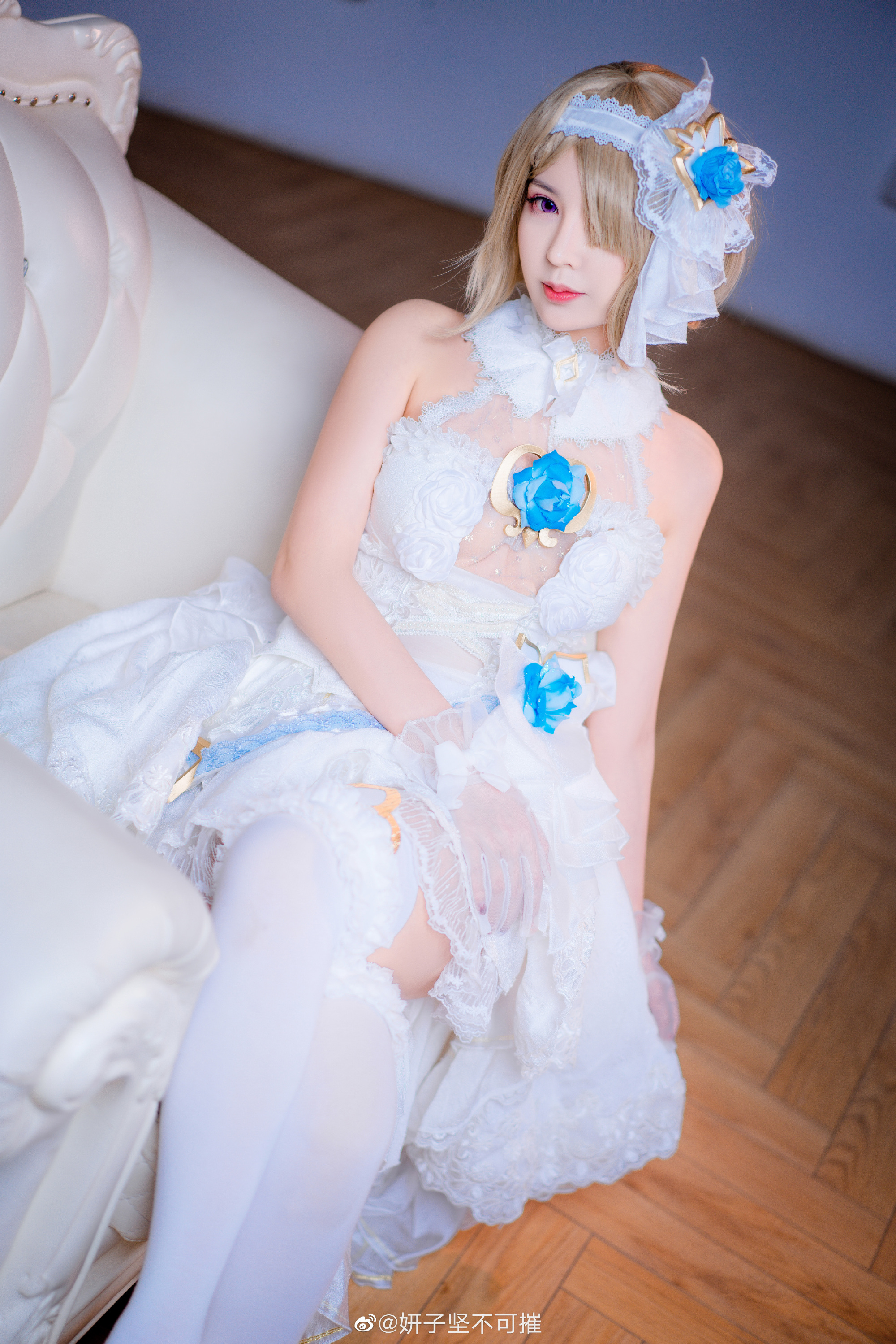 妍子坚不可摧崩坏三花嫁CosPlay7