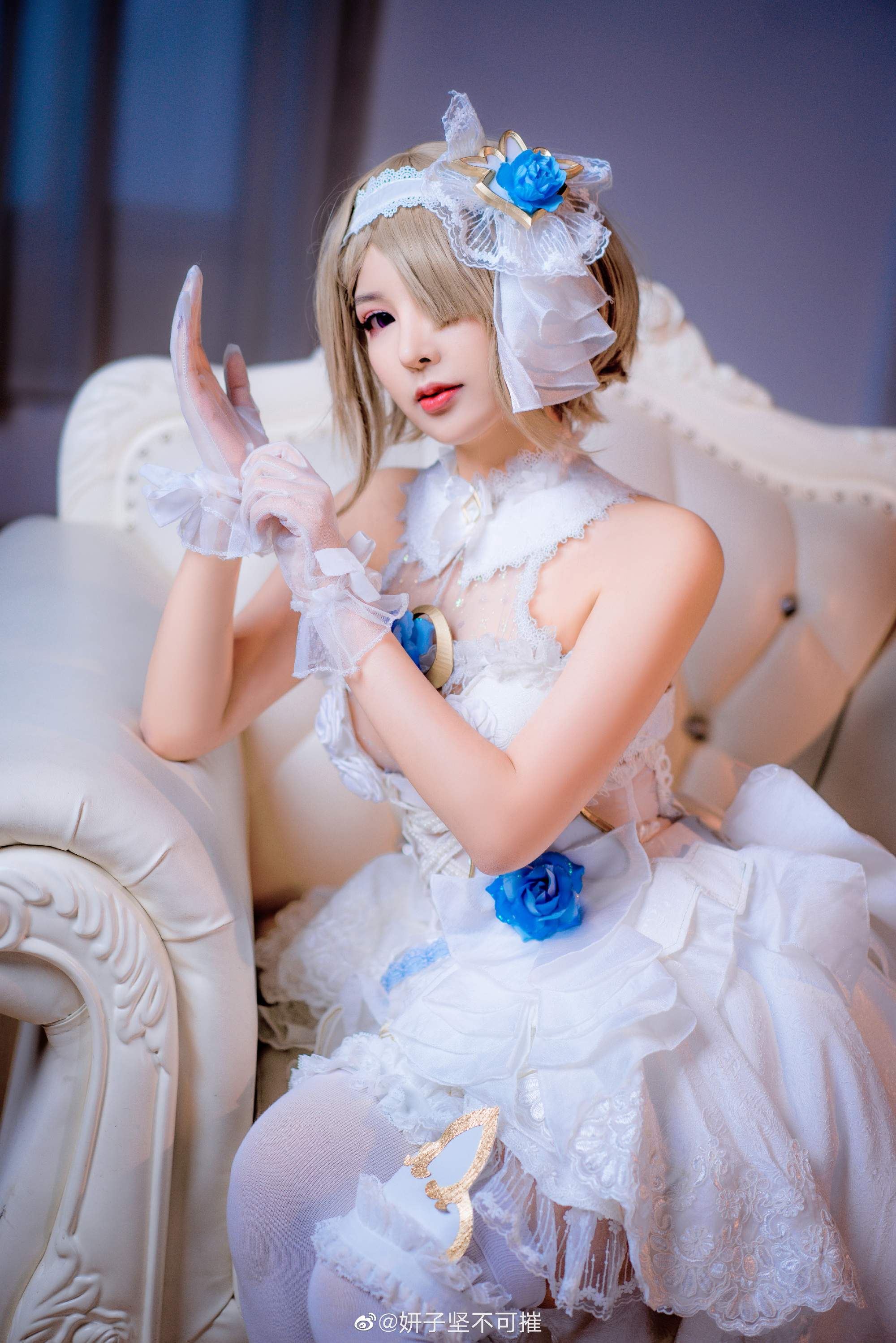 妍子坚不可摧崩坏三花嫁CosPlay9